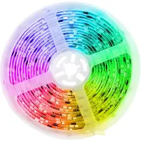 Deltaco Smart - light strip - LED - 18 W - RGBIC - 4000 K - white