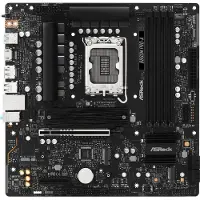Asrock B860M Pro-A - Bundkort - micro ATX - LGA1851 sokkel - B860 Chipset - USB-C 3.2 Gen 2x2, USB-C 3.2 Gen 1, USB 3.2 Gen 1 - 2.5 Gigabit LAN - onboard grafik (CPU påkrævet) - HD Audio (8-kanaler)