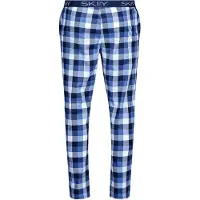 Skiny Pyjamasbukser blå / navy / lyseblå / hvid