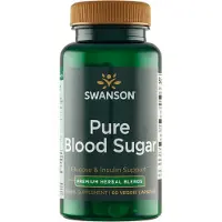 Swanson Health , Rent Blodsukker, 60 Veggie Kapsler