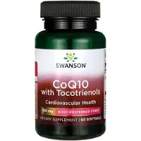 Swanson Health , CoQ10 med Tocotrienols, 100 mg, 60 Bløde kapsler