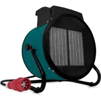 Vonroc Varmeblæser - 9000W - CEE - Trefaset strøm 400V | 80m2 - Keramisk | Grøn