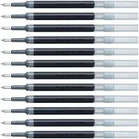 Pentel EnerGel gel-skriverminer sort 0,25 mm 12 stk (LRP5-AX)