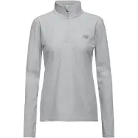 New Balance - Trail running tøj dame - Sport Essentials Space Dye 1/4 Ash Heather til Unisex - Størrelse M - Grå