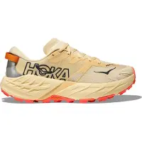 Hoka One One - Trail løbesko - Speedgoat 7 W Vintage Yellow/Neon Flame til Unisex - Størrelse 40 - Gul