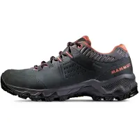 Mammut - Vandresko dame - Nova IV Low GTX W Black/Apricot Brandy til UnisexLæder - Størrelse 41 1/3 - Sort