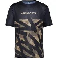 SCOTT - MTB tøj - Vertic LT SS Tee M Black til Unisex - Størrelse XL - Sort