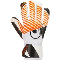 Uhlsport Målmandshandske Fangmaschine Soft Competition - Hvid/Sort/Orange, størrelse 8
