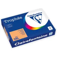 Clairefontaine kopipapir Trophée 120 g/m² mandarin