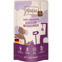 MjAMjAM Ren Kødnelse - Klempose Cat - Vildsvin - 12 x 125 g