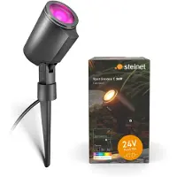 Steinel indbygnings-/havebelysning SPOT GARDEN LED nightmatic 7,84W 363 lm 1800-4000K RGBWW IP65 IK03 24V antracit/aluminium