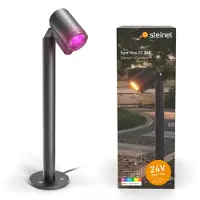 Steinel SPOT WAY GARDEN SC LED jordspyd med sensor 7,84W 363lm 1800-4000K RGBWW IP65 IK03 24V antracit/aluminium