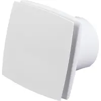 DUKA Ventilation Ventilator Fugt- Og Tidsstyret EL 700Q TH, Ø100 mm, hvid
