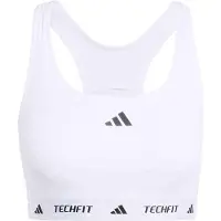 Adidas Sports Bh Techfit - Hvid Kvinde, størrelse X-Small