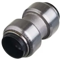 Roth rustfri indstiksfitting samlemuffe 15 mm