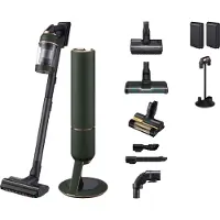Samsung Bespoke Jet Plus Complete Extra ledningsfri støvsuger med Clean Station - Woody Green