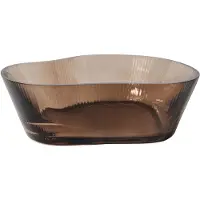 Muubs Ripe skål Smoked brown, Ø17,5x5 cm