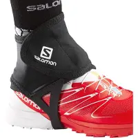 Salomon - Trail løbesko - Trail Gaiters Low Black til Unisex - Størrelse M - Sort