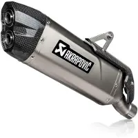 Akrapovic Slip-On Line Lyddæmper S/O 2-1 TI, Multistrada V2/S 25-
