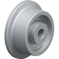Blickle 8458 Schwerlast-Rad SPK 100G Sporkranshjul Hjuldiameter: 100 mm Bæreevne (maks.): 800 kg 1 stk