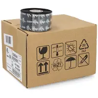 Zebra 2300 Wax - Sort - 40 mm x 450 m - farvebånd refill (termisk overføring) - for Zebra Z4Mplus PAX 110 Xi Series 110, 140, 170, 90, 96 Z Series Z4Mplus