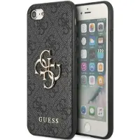 GUESS GUHCI84GMGGR iPhone 7/8/SE 2020 / SE 2022 grå hardcase 4G Big Metal Logo