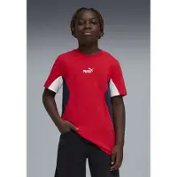 Puma Essentials Block Tee Youth, Clothing, Red, 9-10Y