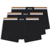 BOSS Boksershorts 'Motion' sand / sort / hvid