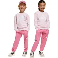 Adidas Træningsdragt 'Essentials' lyserød / lys pink / hvid