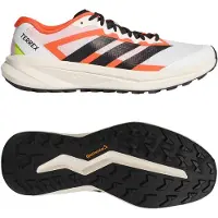 Adidas - Trail løbesko - Terrex Agravic LT M Cloud White/Core Black/Impact Orange til Unisex - Størrelse 8 UK - Hvid
