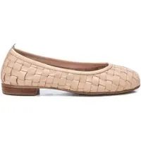 Carmela Carmelatil kvinder. 16166201-BEIGE Ballerinaer 161662 beige (40), Læder, Brun, Fast, Ingen, Casual, Klassisk