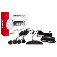 Amio Parkavimo pagalbos sistema LED, 4 juodi jutikliai 22 mm -01565