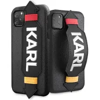 Karl Lagerfeld -remetui til iPhone 11 Pro 5,8" - Sort