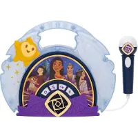 EKids Højttaler BoomBox Bluetooth-højttaler + mikrofon Karaoke 2-i-1 Wish Ønske Disney / WH-115.EMV23MI
