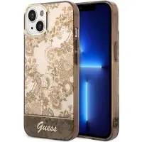 GUESS GUHCP14MHGPLHC iPhone 14 Plus 6,7" okkerfarvet hardcase Porcelain Collection