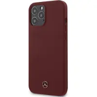 Mercedes Silikone-etui til iPhone 12 Pro Max - Rød