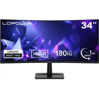 LC-Power Lc-m34qc Buet Gaming-skærm