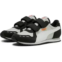 Puma Sneakers 'Cabana Racer' røggrå / mandarin / sort / hvid