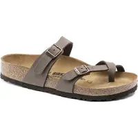 Birkenstock Birkenstocktil mænd. 71071 Mayari Birkibuc sandaler (Regular pasform) sten (46), Fast, Ingen, Casual, Gråt