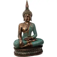 Atmosphera figur buddy, dekoration i polyresin, højde 72,5 cm