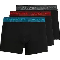 Jack & Jones Boksershorts azur / lysegrå / rød / sort