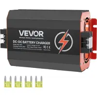 Vevor 12V 60A DC til DC batterioplader, 750W, indbygget batterioplader til bly-syre, litium, AGM, GEL og oversvømmede batterier, smart flertrinsopladning, til autocampere, erhvervskøretøjer, både, yac