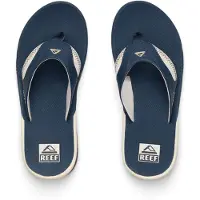 Reef Strand-/badesko 'Fanning' creme / navy