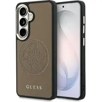 GUESS Samsung Galaxy S26 Perforated 4G Logo Cover - MagSafe-kompatibelt - Brun