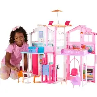 Barbie Tre-etagers Dukkehus