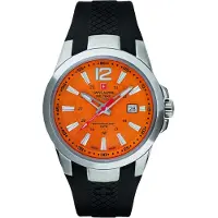 Swiss Alpine Military Herreur 7058.1839 Combat Air Orange/Gummi Ø44