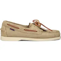 Sebago Sebagotil mænd. 78123GW Portland Artisan Ox taupe Portland Artisan Ox Læder Bådsko (43), Fast, Blonder, Casual, Gråt