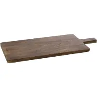 ERNST serveringsbakke 49 cm Brun