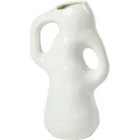 Fyrklövern Isolde vase 35 cm White