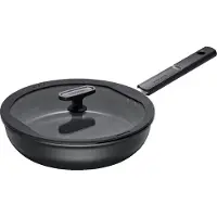 Fiskars FS.CHEF'S STEGEPANDE 26 CM (2,8 L) MED NON-STICK BELÆGNING OG HÅRDT LÅG